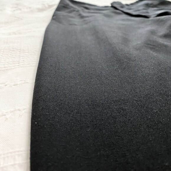 YOHJI YAMAMOTO BLACK WOOL HIGH RISE STRAIGHT LEG  DRESS PANTS -  M (JP2) - Picture 7 of 8